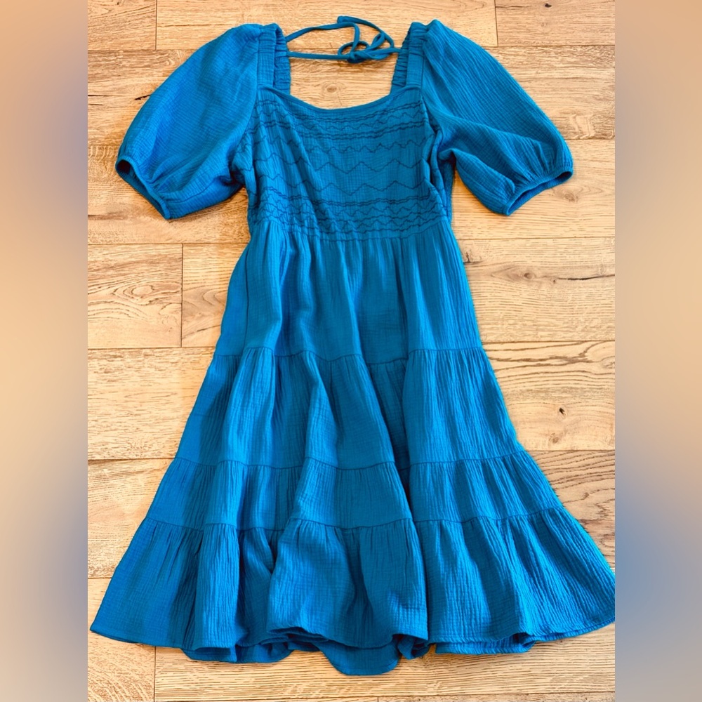 NURTURE by Westbound - Boho Sleeves, Soft Midi with beautiful embroidery details